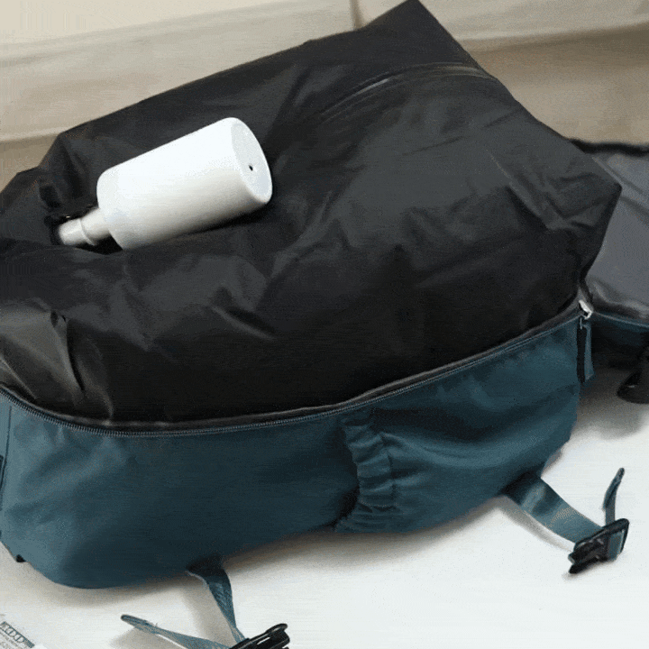 Sac de voyage sous vide